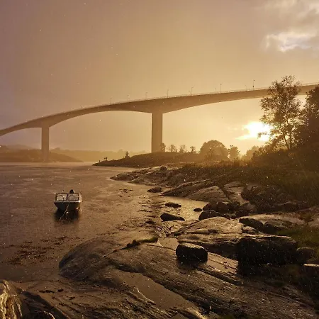 Sokkelleilighet Rett Ved Saltstraumen Bodø Exterior foto